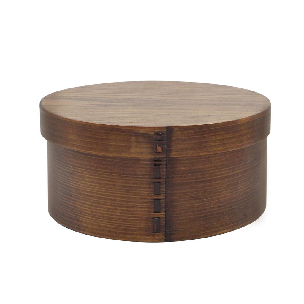 Stylish wooden rice container for sushi, suitable for holding scattered sushi, measuring 15 x 8 cm