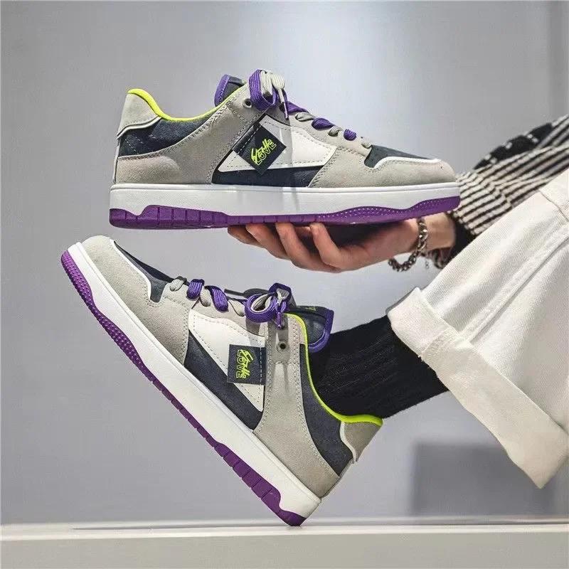 Модные новые модные мужские кроссовки дышащая мужская повседневная обувь качественные кроссовки Casuak мужские удобные нескользящие мужские туфли на плоской подошве Zapatillas Hombre