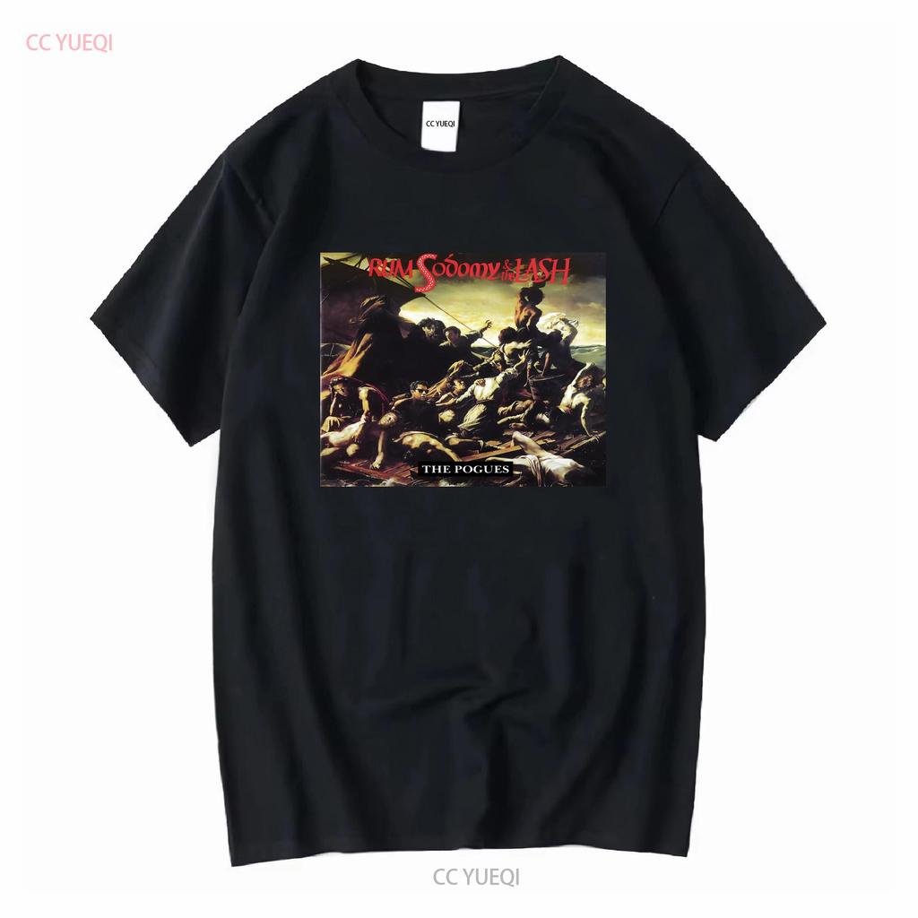 NEW THE POGUES T SHIRT Rum Sodomy and Lash S 5XL Long or Short Sleeves Vintage Washed Soft Breathable Fashion Streetwear Homme