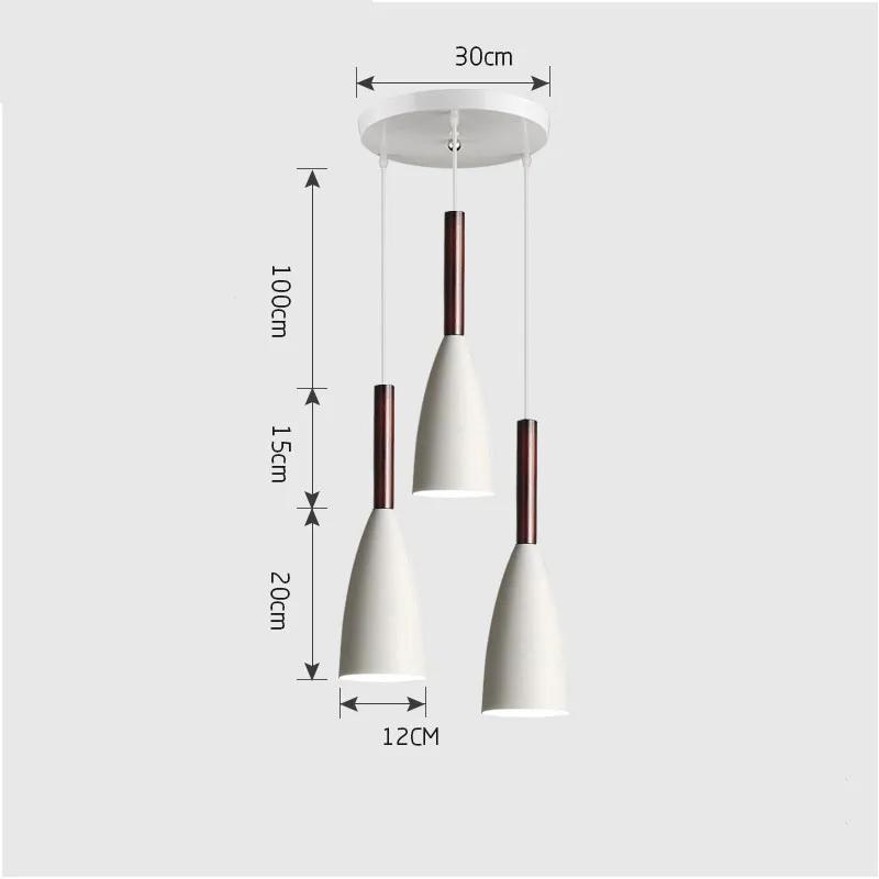 Nordic Minimalist Pendant Light Modern Hanging Lamp Dining Table Kitchen Island Lighting Fixture Dining Room Hoom Decoration