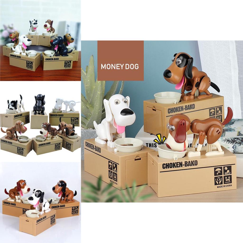 Электрическая копилка-собачка, крадущая монеты, копилка-копилка, мультяшный щенок, игрушка, подарок