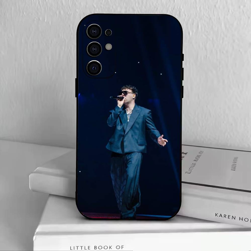 Singer Q-Quevedo  Phone Case For Samsung S25,S24,S21,S22,S23,S30,Ultra,S20,Plus,Fe,Soft Silicone Black Cover
