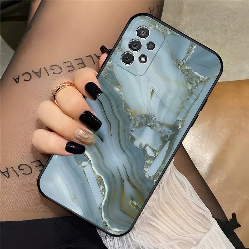 Мраморный чехол для телефона Samsung A32 A21 A22 A30 31 A40 A42 51 A50 A52 53 A70 A71 A73 72 A80 A91 S10 Lite Shell
