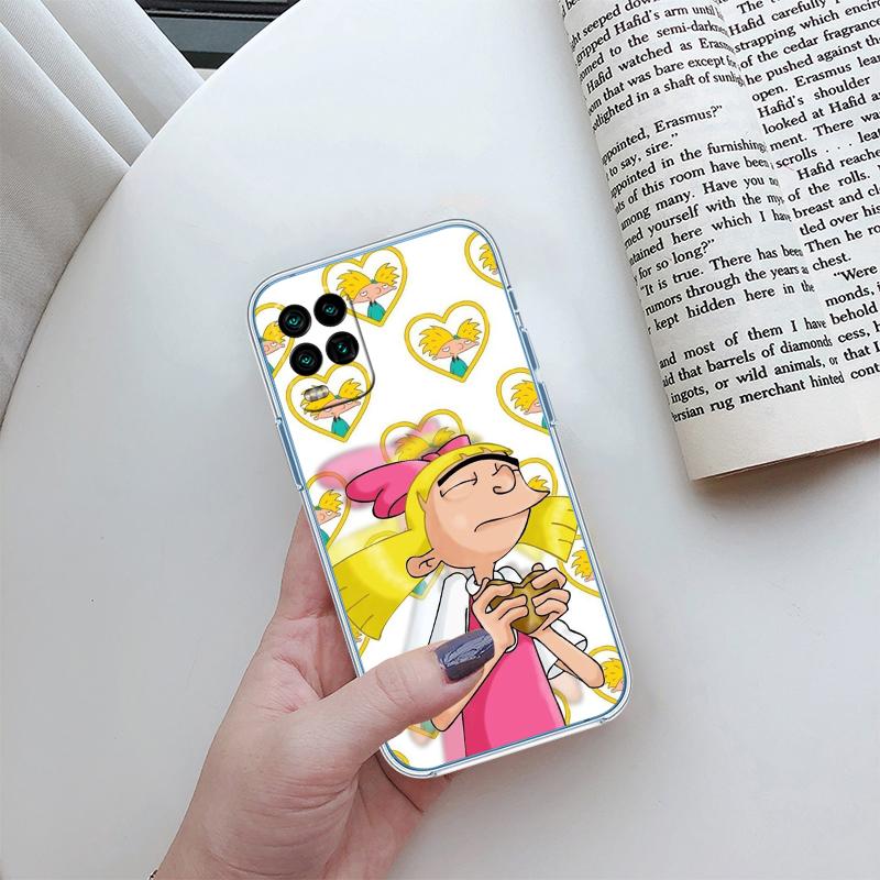 RP63 S-Special Hey A-Arnold Transparent Phone Case for Motorola Moto G7 G8 G9 G84 G85 G73 G24 G15 Z2 Play Power Plus