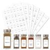 216pcs Spice Jar Labels Name Sticker In English Labels Kitchen Storage Bottles Jars Stickers Self Adhesive