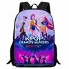 New Printed Witch Hunter K-POP Student Backpack, Elementary School Cartoon Huntrix Kpop Backpack