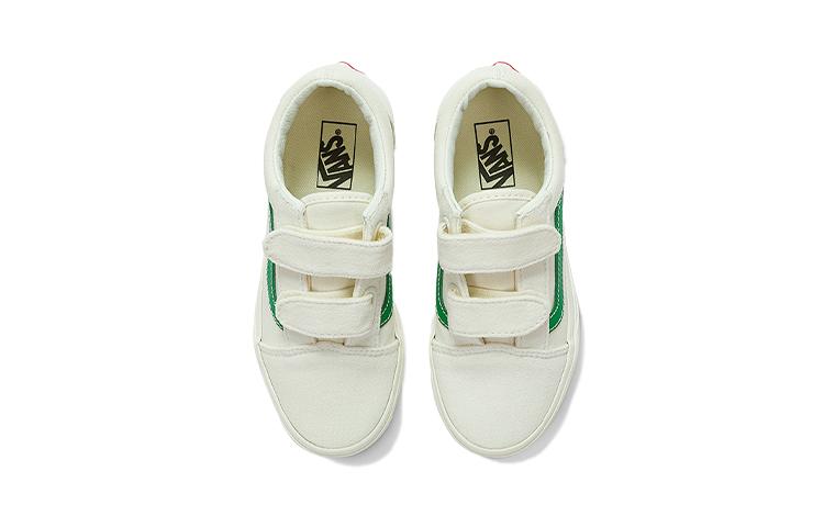 Kids' Sneakers Vans Casual Low top Kids' Skateboarding Shoes White Green Kids'