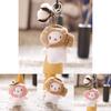 Cute Cat Plush Doll Keychain Super Soft Stuffed Animal Toy With Taiyaki Head For Bag Charm