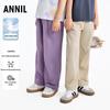 Летние плетеные повседневные брюки Annil для детей, унисекс