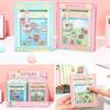 Цветная внутренняя страница Capybara Notebook Doll Claw Machine Square Letter Pad Small Notepad Office