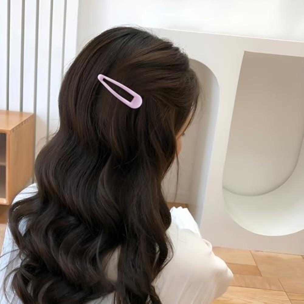 20/36Pcs Mini Bow Hair Clip Colorful Waterdrop Hair Clips New Ribbon Barrette Women's Girls