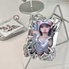 Original Electroplate Plasitic Frame Kpop Photo Binder Creative Idol Photo Card Holder for 3 Inch Card