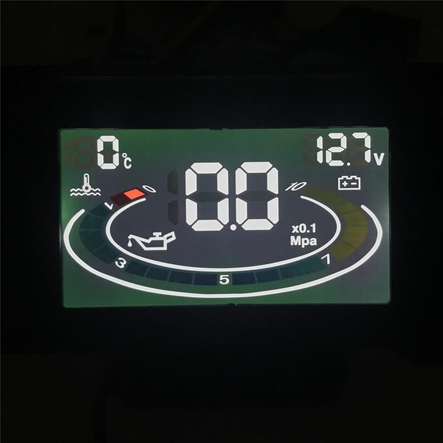 3 в 1 Автомобильный Датчик Температуры Воды + Давления Масла + Вольтметр Напряжения с Датчиками