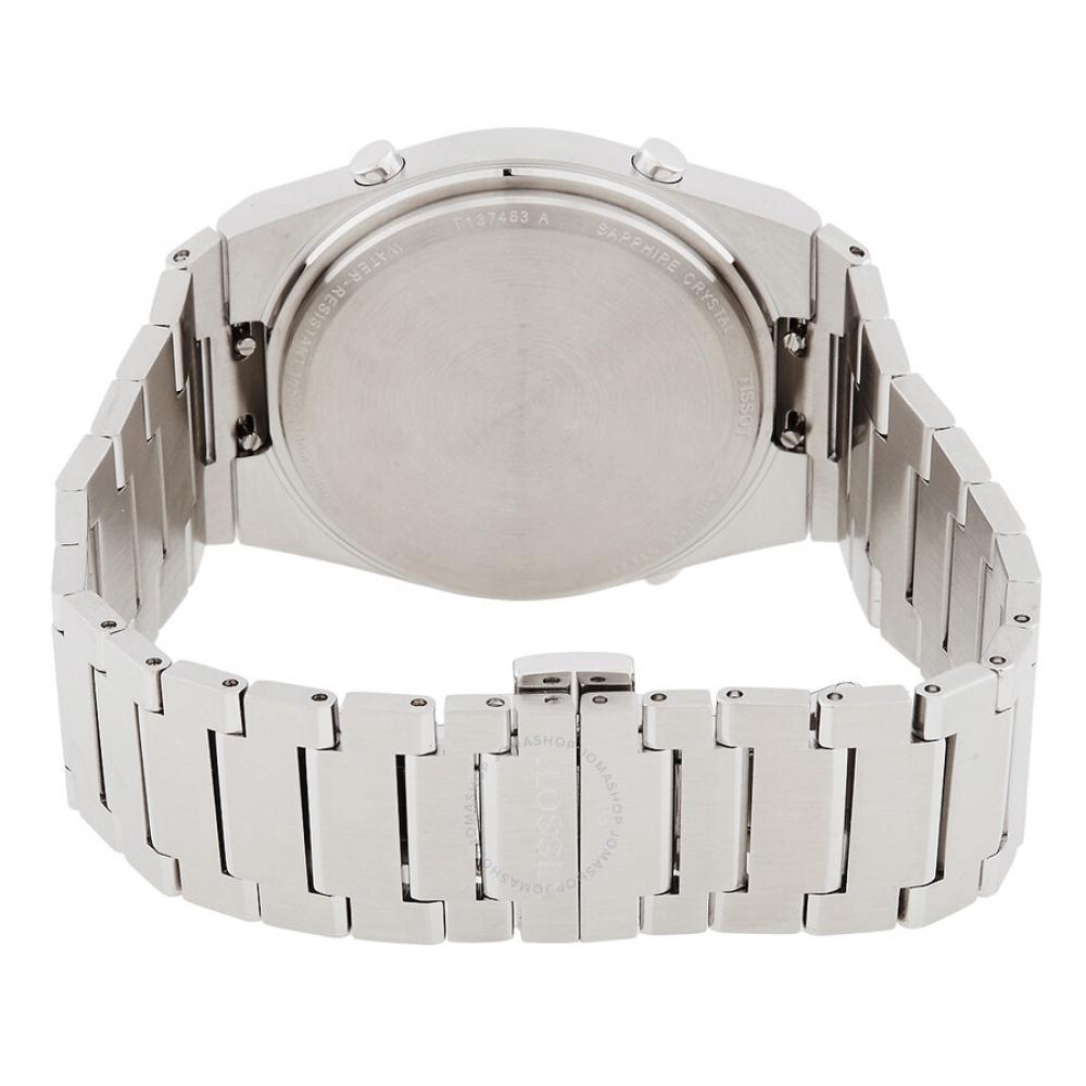 Tissot Prx Кварцевые Цифровые Часы с Черным Циферблатом для Мужчин T1374631105000