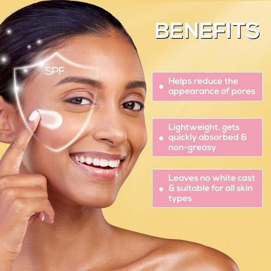 Солнцезащитный крем RENEE для сужения пор Spf 70 с 2% ниацинамида для всех типов кожи, 2% пептидов и 3% мультивитаминов, 50 мл
