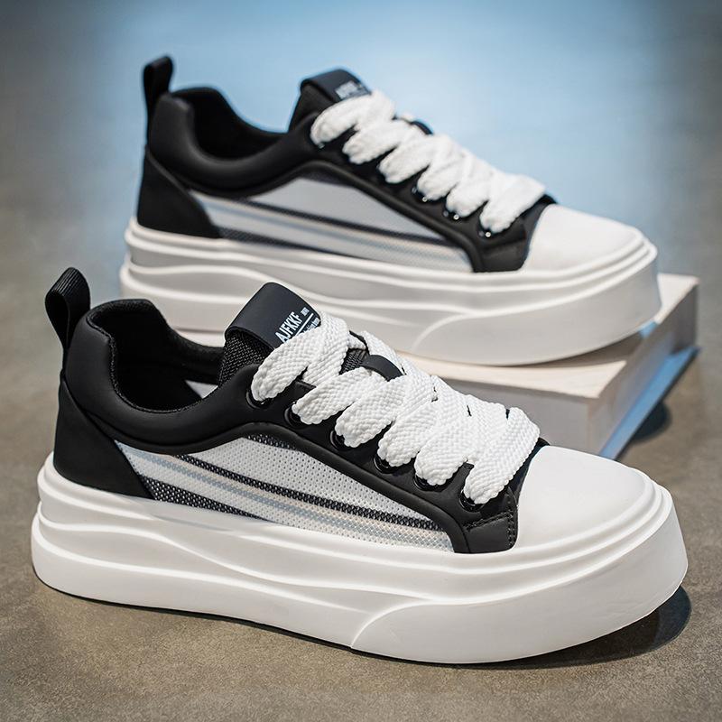 Summer new men's shoes thin cloth breathable fashion versatile board shoes comfortable sports and leisure shoes