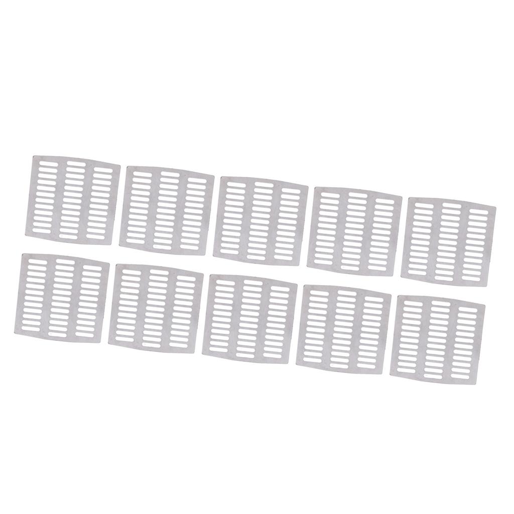 40PCS Stainless Steel Weep Hole Cover Stops 2.75 Inch Brick Drain Hole Cover Can Be Cut Or Stacked