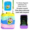 Silicone Case Washable Protective Cover with Lanyard Silicone Protective Case for Bitzee Magicals Interactive Toy Digital Pet