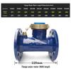DN80 Flange Turbine Water Meter
