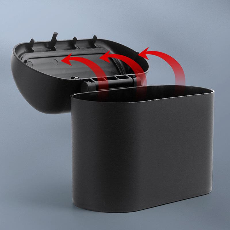 Автомобильное мусорное ведро Универсальное подвесное мусорное ведро на дверь автомобиля Маленькое мусорное ведро-ракушка Контейнер для мусора в автомобиль Такси мусорное ведро Автомобильное хранение