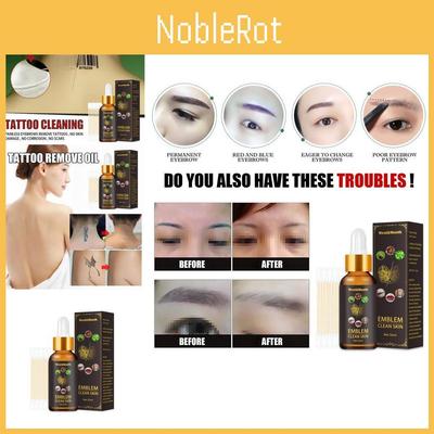 Раствор для удаления татуировок для быстрого удаления тату-чернил и полуперманентных пигментов 30 мл