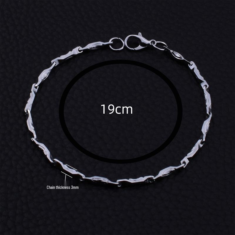 Stylish Silver-Plated Yuanbao Bracelet - Trendy and Elegant Hand Jewelry Accessory