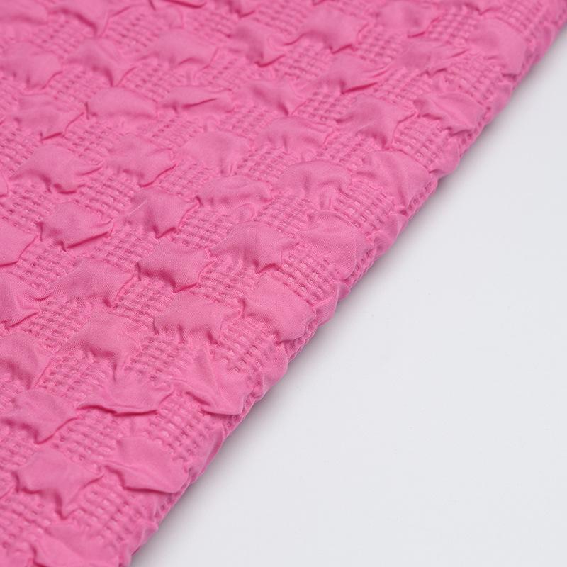 100см*137см Цветная Водонепроницаемая Стеганая Ткань из ПУ Кожи Рельефная Хлопко-Полиэстеровая Ткань для Одежды Кожаной Сумки