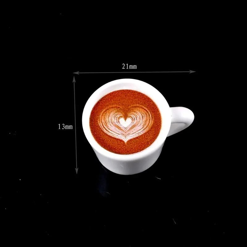 10pcs/1 Set 1/12 Scale Miniature Dollhouse Coffee Cup Drinks Kitchen Food for Blyth BJD Doll Accessories Girl Toy