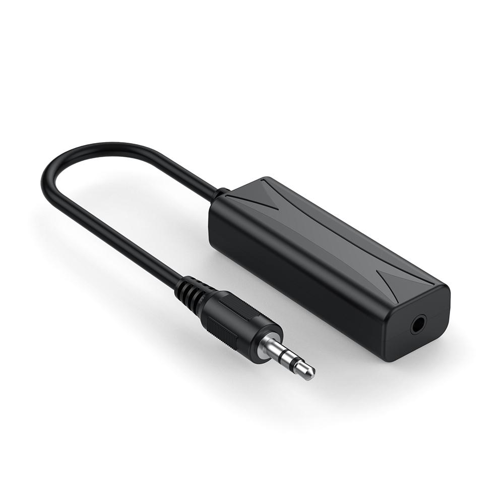 Автомобильный аудиокабель с защитой от помех 3,5 мм, шумоподавляющий фильтр с контуром заземления, стереосистема Killer Audio, автомобильный аксессуар