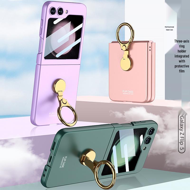 Samsung Galaxy Z Flip 5 Ультратонкий 3D-подставка Складной Защитный Чехол