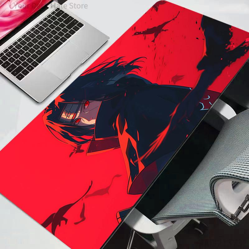 Naruto Mouse Pad rubber table Large Gamer xxl Desk mat Computer keyboard gaming accessories carpet mousepad durable anime