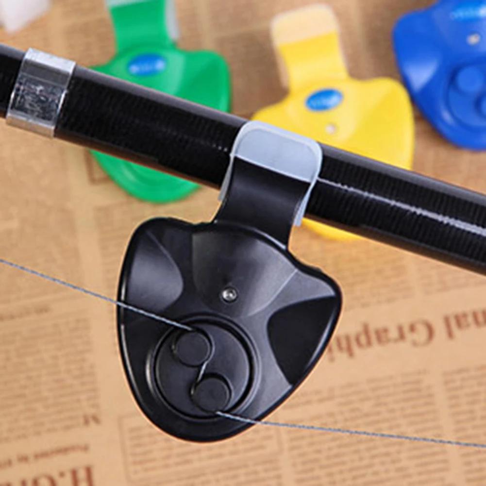 1-10 шт. Светодиодные сигнализаторы поклевки Портативные сигнализаторы поклевки карпа Индикатор оповещения о леске Буфер Удилище Громкий сигнал