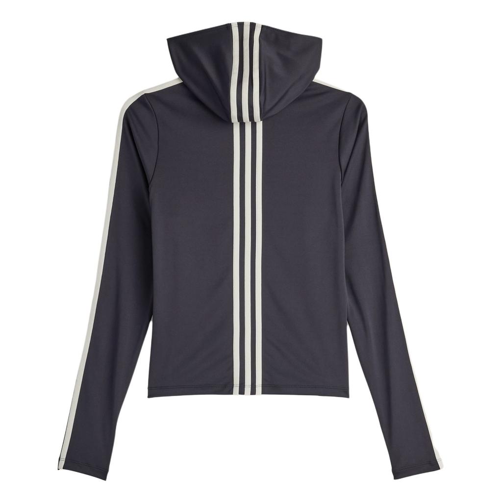 Adidas Originals Avavav Collaboration Fw24 Slim Fit Striped Comfortable Jacket Unisex Jacket Black JG1426