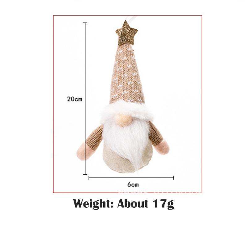 Christmas Santa Claus Pendant Decorations