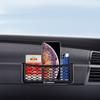 Car Organizer Storage Bag Auto Paste Net Pocket Phone Holder Car Accessories For Nissan Nismo Tiida Sylphy Teana X Trail T30 T32 Almera Qashqai