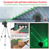 Multifunctional 16 Green Lines Laser Level 3 Degrees  Self-leveling Function Leveling Tool Omnidirectional