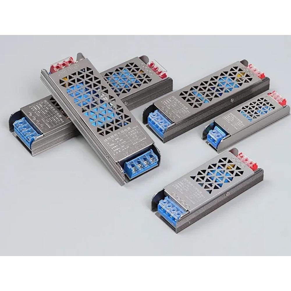 Super Thin AC DC Transformers 220V To 12V 24V Switching Power Supply 12V 24 V Volt 60W 100W 200W 300W 400W For Home Lighting