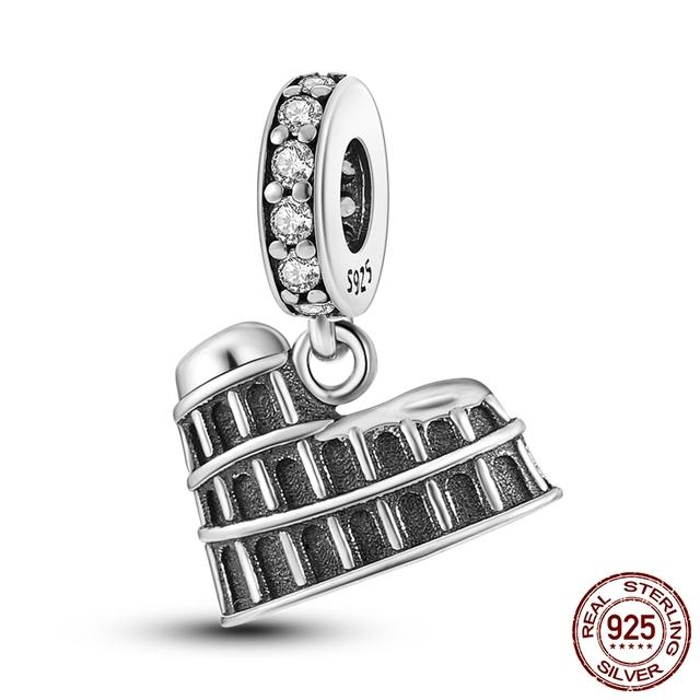 The New Pendant Beaded Charms Fit Bracelet 925 Sterling Silver Women DIY Fine Jewelry