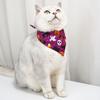 Halloween Pet Bandana Bib Polyester Triangle Scarf for Cats Dogs Fashion Accessory Holiday Costume Dress Up