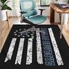 Dallas Cowboys Pattern Rug, Indoor/Outdoor Mat, for Picnic, Gameroom, Bedroom, Office, Living Room, Home Decor Carpet, Birthday Gift