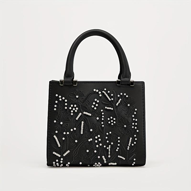 2025 Элегантная женская вечерняя сумочка из кружева и жемчуга