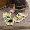 Women's and Men's Cute Silent Indoor Non-slip Cotton Linen Slippers: Four-Season Sweat-absorbent Comfort
