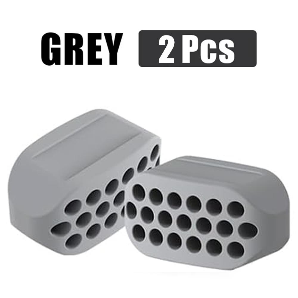 Тренажер для линии подбородка для мужчин и женщин, силиконовый тренажер для челюсти, жевательные таблетки, тренажер для челюсти и формирователь для начинающих, среднего уровня