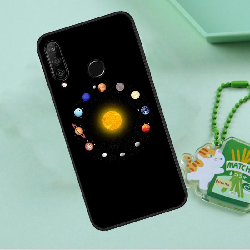 Космос Планеты Солнечная система Для Huawei Nova Y90 Y70 Y60 Y61 Y91 Y72 9 10 SE 12i 12s 11i 5T P60 Pro P20 P30 P40 Lite Чехол