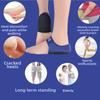 U-Shaped Silicone Gel Plantar Fasciitis Insoles Silicone Heel Protector  for Foot Support
