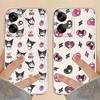 Мягкий чехол-бампер Sanrio Kuromi для Xiaomi Mi 11T Pro 11 Lite