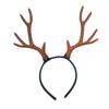 Christmas Antler Headband Festive Reindeer Horn Decor Hair Accessory Xmas Hairpin Festival Celebration Hair Hoop