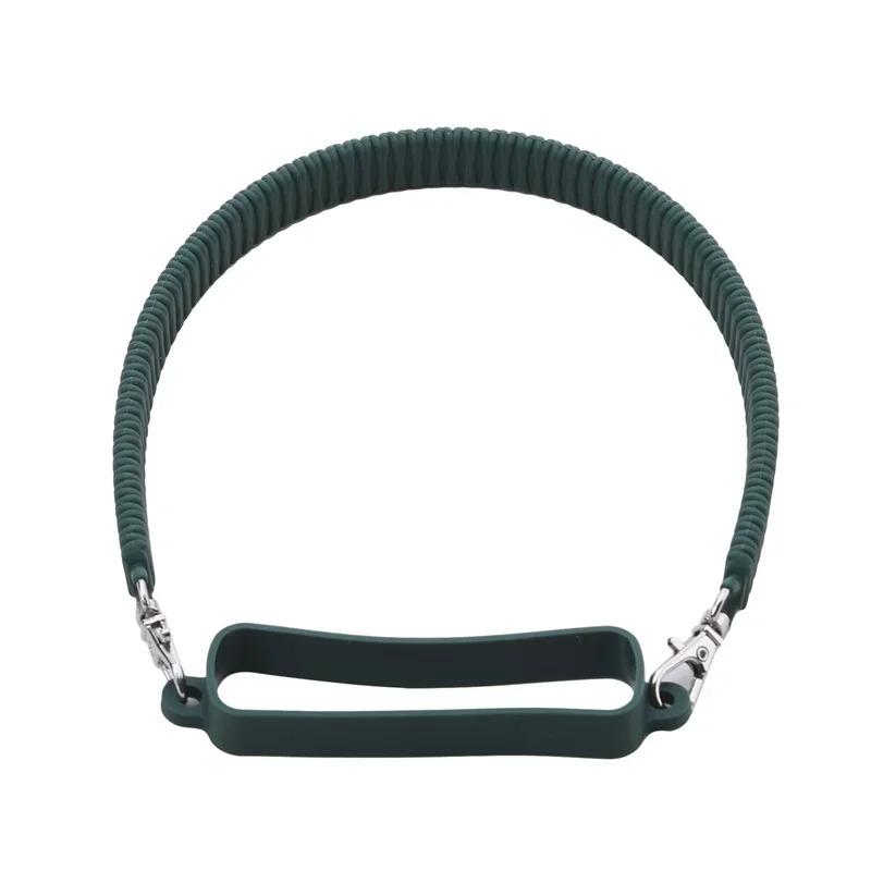 Water Bottle Handle & Sling Strap: Soft Silicone Carrier for Most 8-40oz Bottles