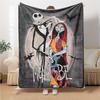 Nightmare Before Christmas Blanket Soft Throw Blanket For Home Bedroom Bed Sofa Travel Office Solid Christmas Blanket