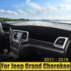 Автомобильные аксессуары для Jeep Grand Cherokee WK2 2011-2013 2014 2015 2016 2017 2018 2019 2020 Крышка приборной панели Избегайте легкого коврика